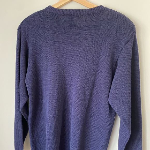 Vintage Alfred Dunner Womens Patriotic Embroidered Knit Sweater Size Large - Picture 11 of 11